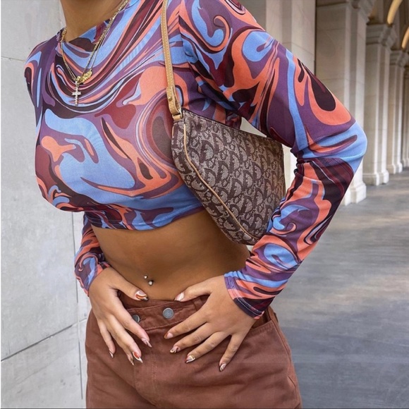 SOLD Dior Diorissimo trotter/ oblique saddle bag - Picture 2 of 13